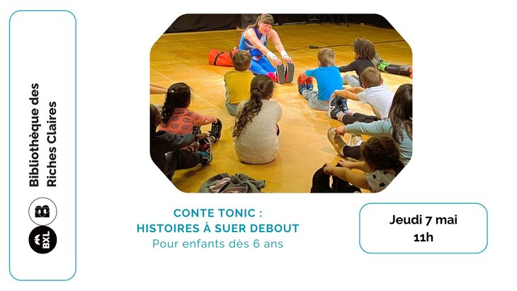 Stages,cours Conte Tonic : histoires suer debout ‍
