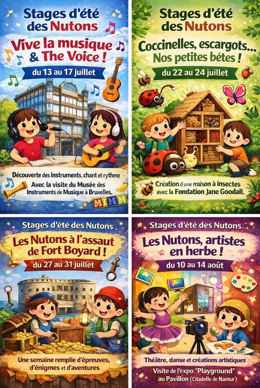 Stages,cours Stages d été  Nutons