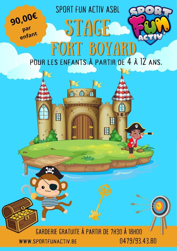 Stages,cours Stage Fort Boyard