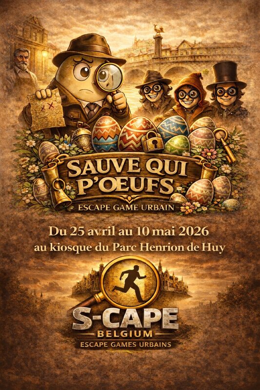 Loisirs Sauve P Oeufs - Escape Game Urbain familial Pâques Cape Belgium