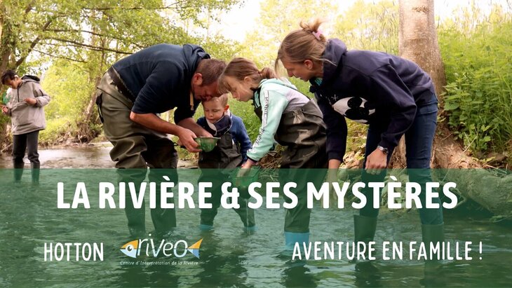Loisirs La rivière ses mystères activité nature famille  (Ardenne)