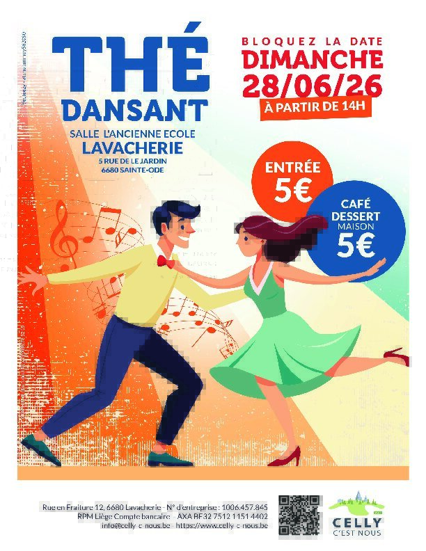 Soirées Thé Dansant En piste avec Celly-C-Nous