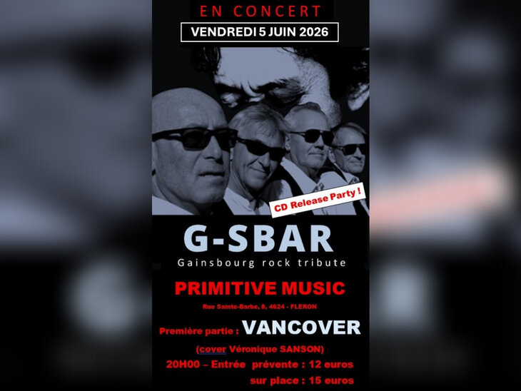 Concerts G-SBAR + VANCOVER concert