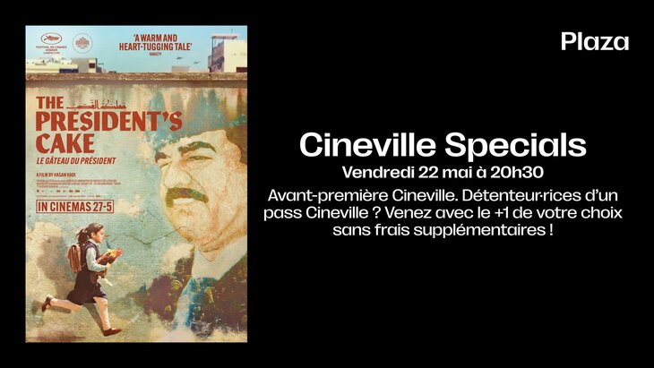 Spectacles Cineville Specials - gâteau président
