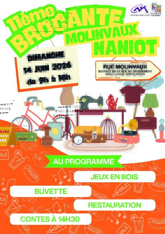  11ème brocante Molinvaux-Naniot