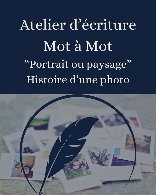 Stages,cours Atelier d écriture à Mot