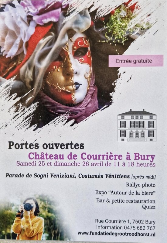 Loisirs Porte ouverte château Courrière