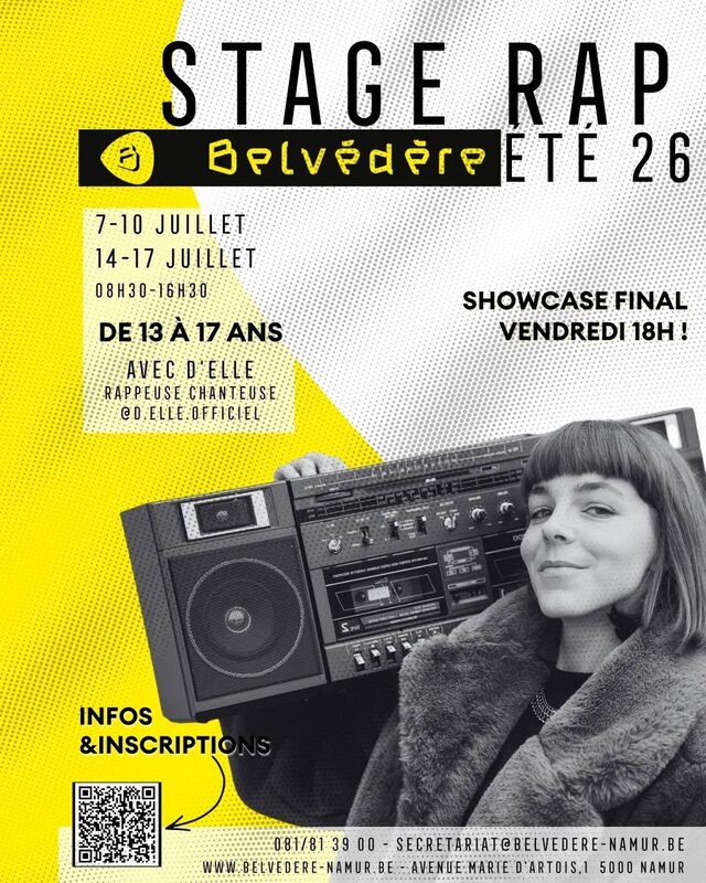 Stages,cours Rap scène - Stage rap