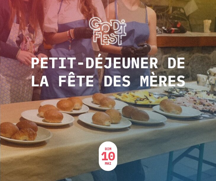 Loisirs Petit-déjeuner la fête mères