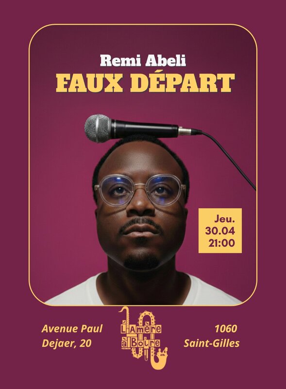 Spectacles Rémi Abeli - Faux Départ (Spectacle Stand-Up)