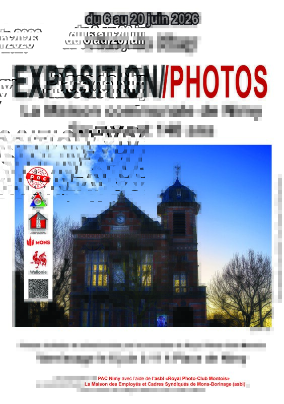 Expositions La Maison communale Nimy, seulement ans