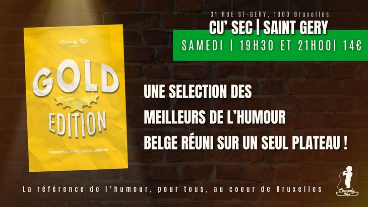 Spectacles Gold Edition, Plateau Stand-Up
