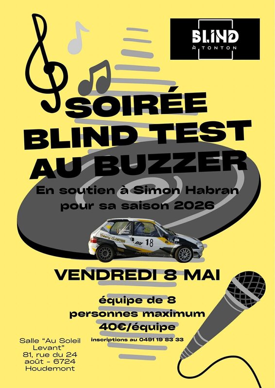 Soirées Blind Test a Tonton 