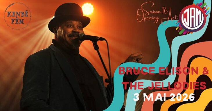 Concerts Jazz Marché Concert Gratuit Bruce Elison & Jellodies