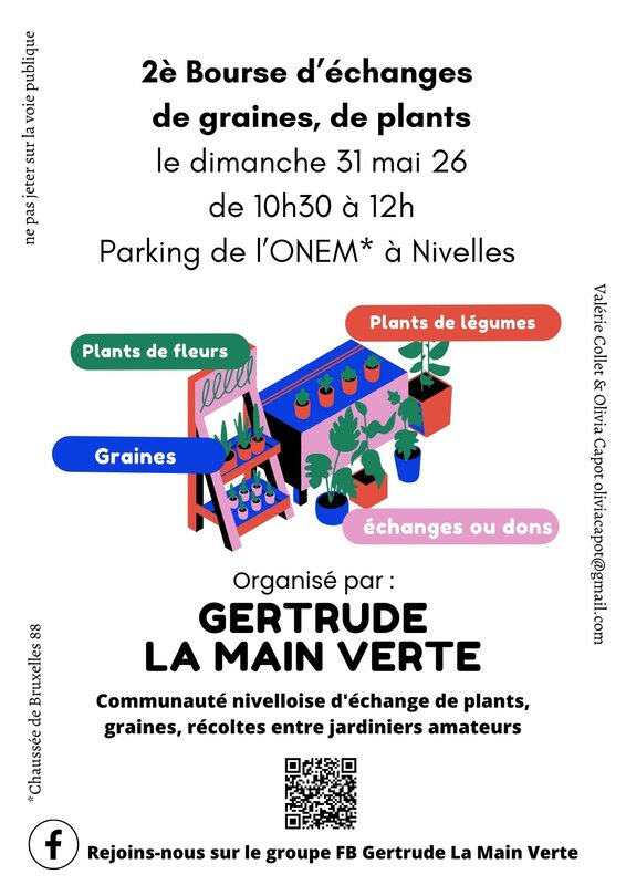 Loisirs 2è bourse d échanges plants de graines