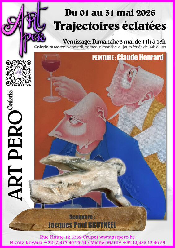 Expositions Exposition peintures - sculptures  Trajectoires éclatées 