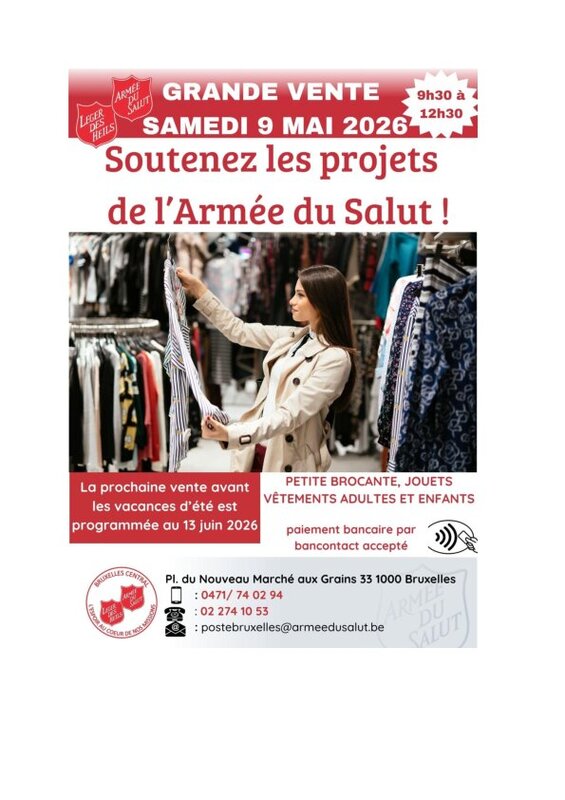  Grande vente mensuelle monthly sale Tweedehands verkoop