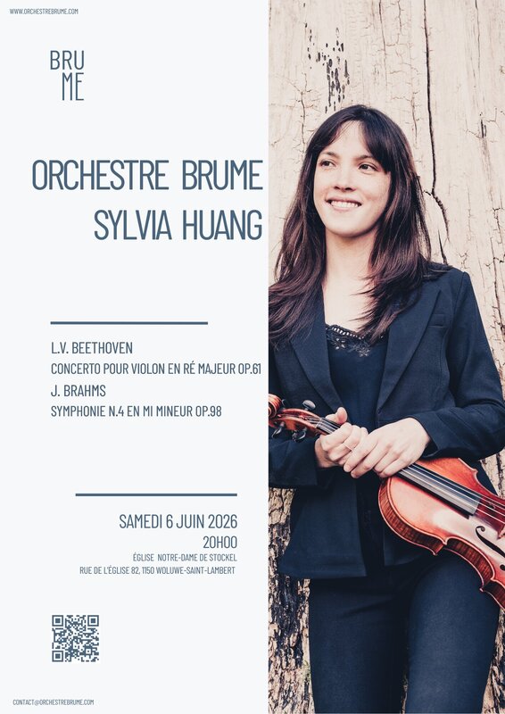 Concerts Orchestre BruMe Sylvia Huang