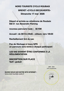 Loisirs brevet cyclo découverte