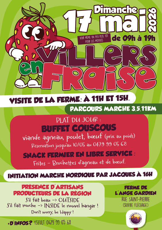 Loisirs Villers fraise