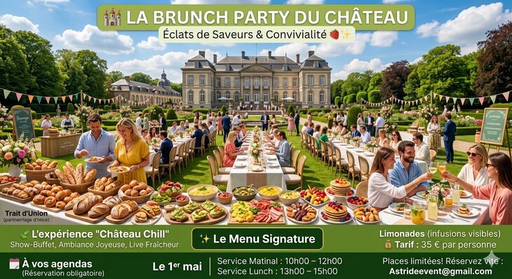 Loisirs La Brunch Party château : Éclats Saveurs & Convivialité ✨