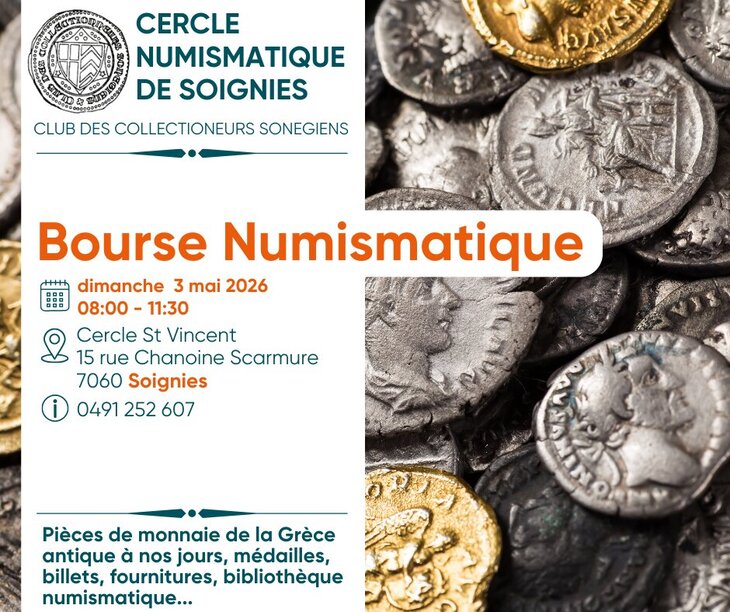 Loisirs Bourse mensuel numismatique