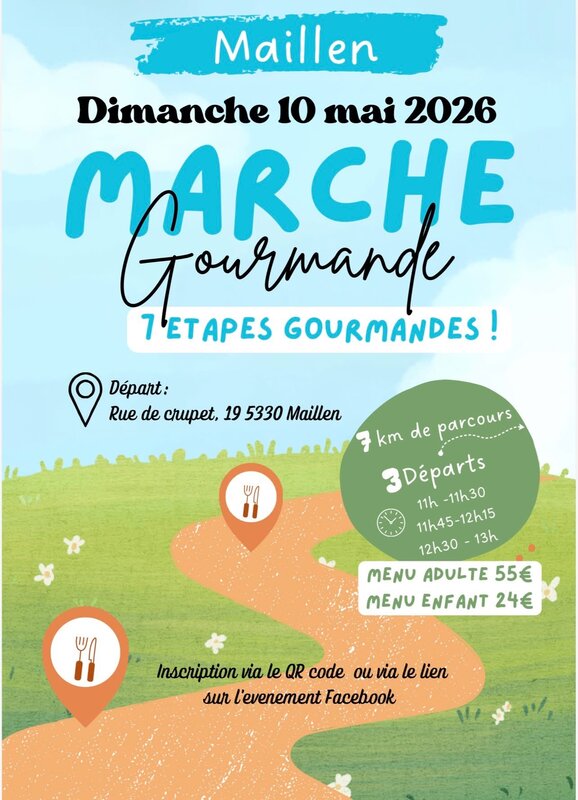 Loisirs Marche gourmande Maillen