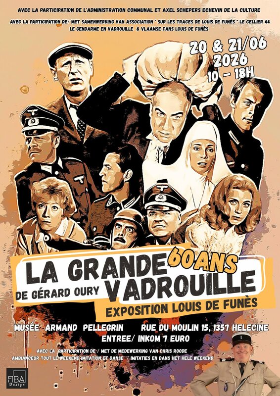 Expositions Exposition Louis Funès 60 de grande vadrouille