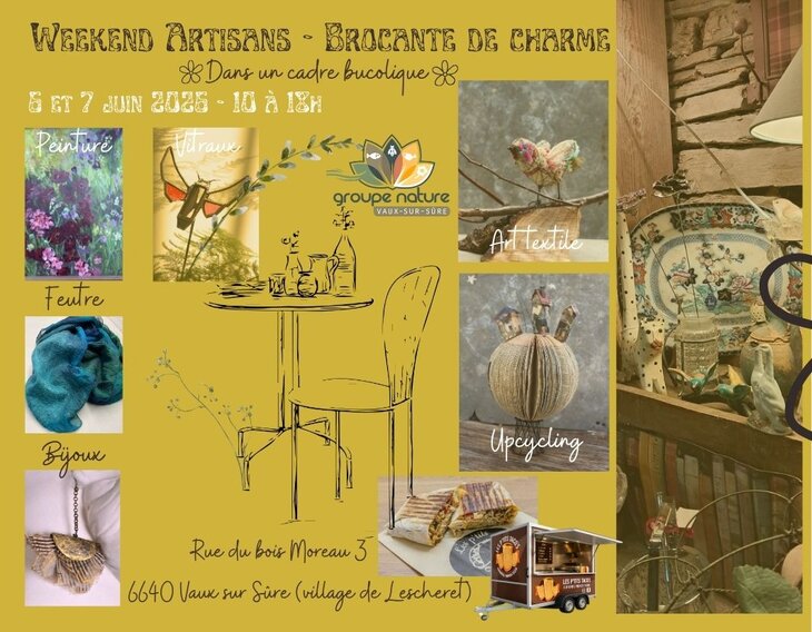  Weekend Artisans & Brocante charme Vaux-sur-Sûre