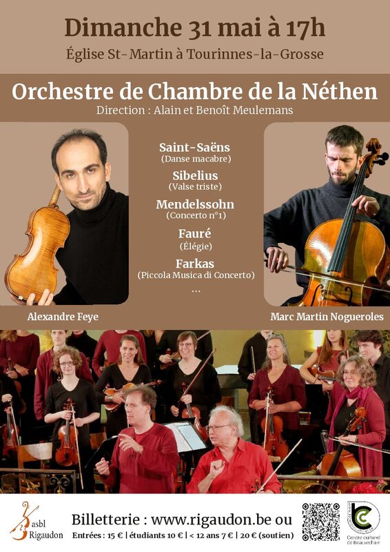 Concerts Concert l Orchestre Chambre la Néthen