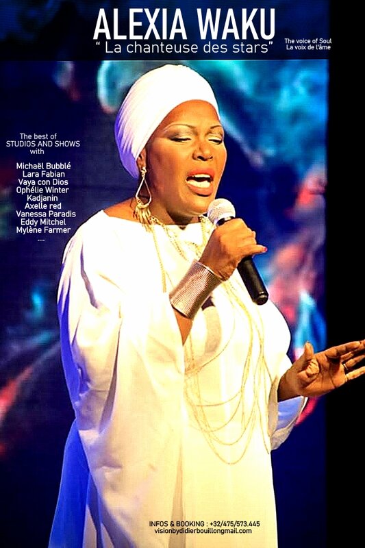 Concerts Alexia Waku   chanteuse stars  grand showcase soul