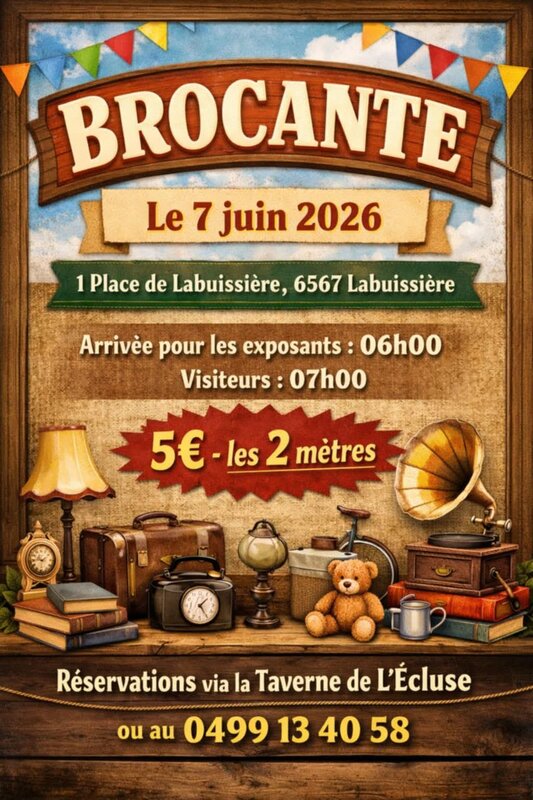  Brocante la Taverne l Ecluse