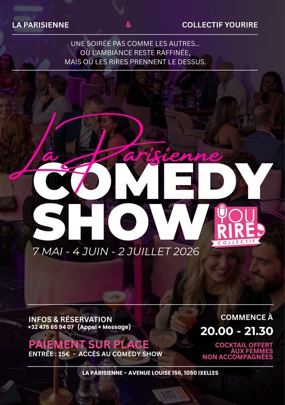 Spectacles Stand Up / Comedy Show / Humour la Parisienne
