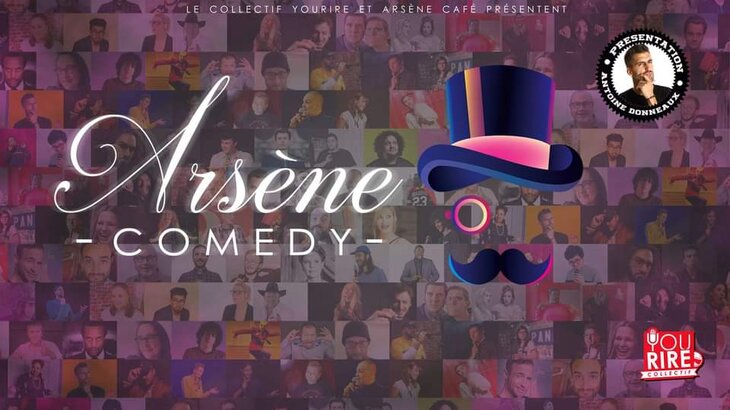Spectacles Stand Up / Comedy Show / Humour l Arsène Café