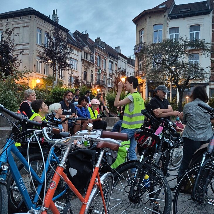 Loisirs Balade vélo Brussels Night: Parc Josaphat