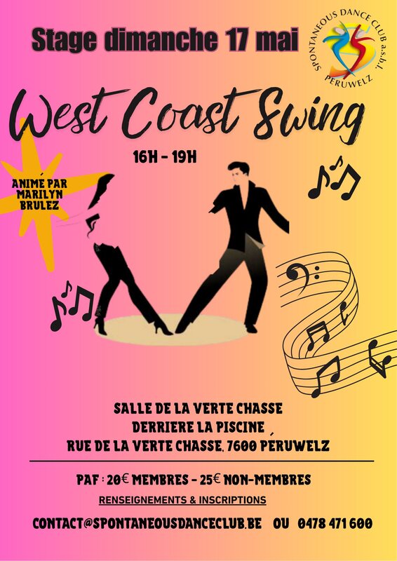 Stages,cours Stage West Coast Swing
