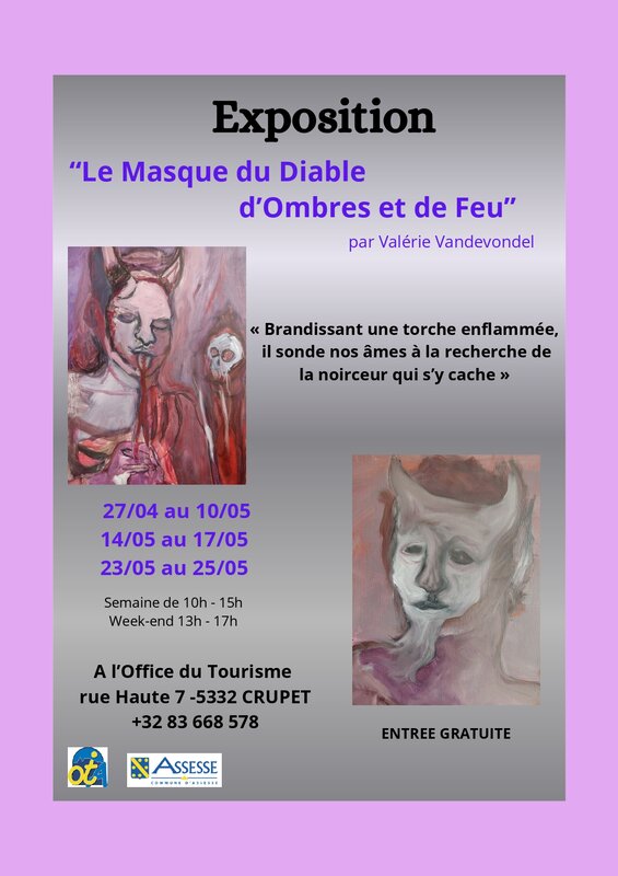 Expositions Exposition Masque Diable d Ombres de Feu 