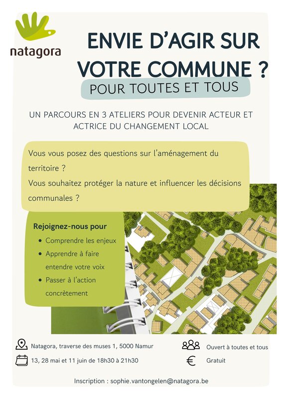 Stages,cours Promouvoir biodiversité auprès sa commune