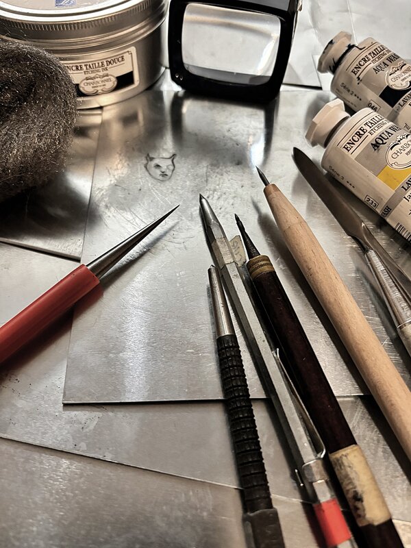 Stages,cours Stage gravure : Autour trait Félicien Rops