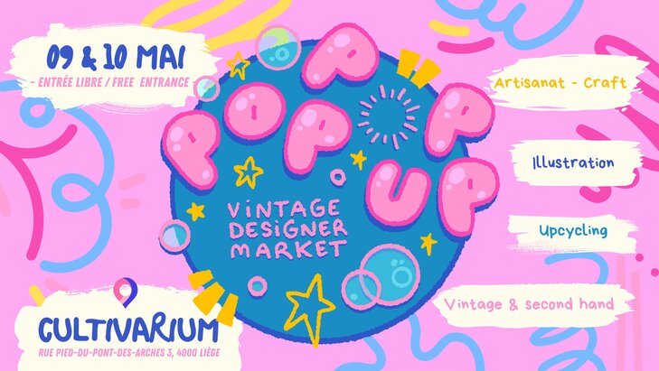 Loisirs Pop Pop-up - Vintage & Designer Market