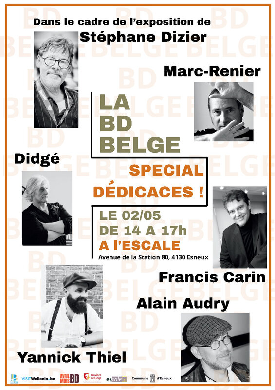 Expositions La Belge ! Spéciale dédicaces