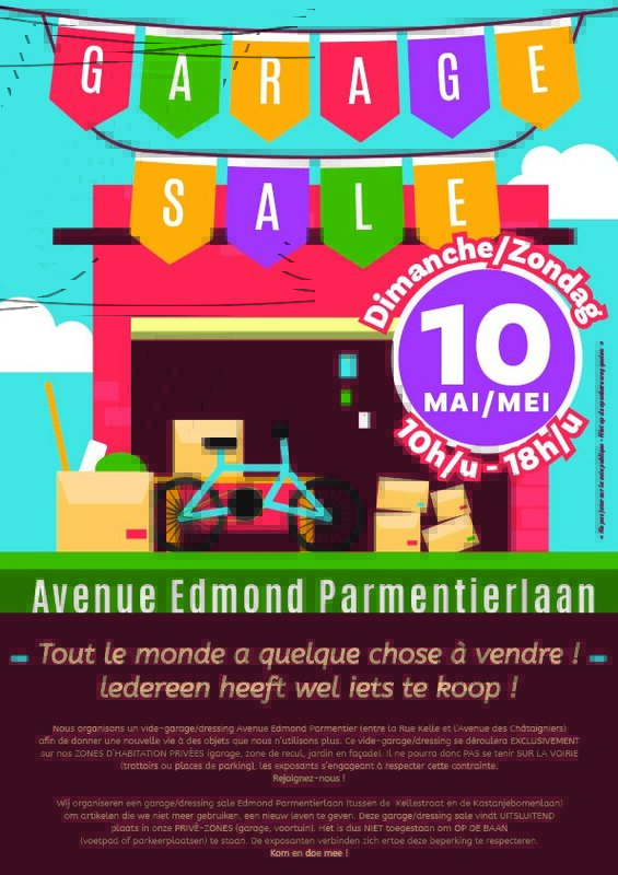  Garage Sale Parmentier