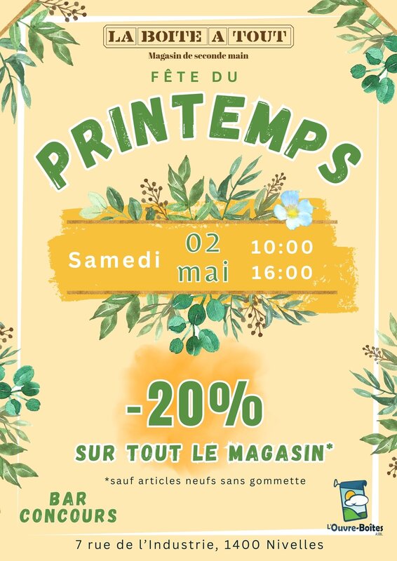 Loisirs Marché Printemps