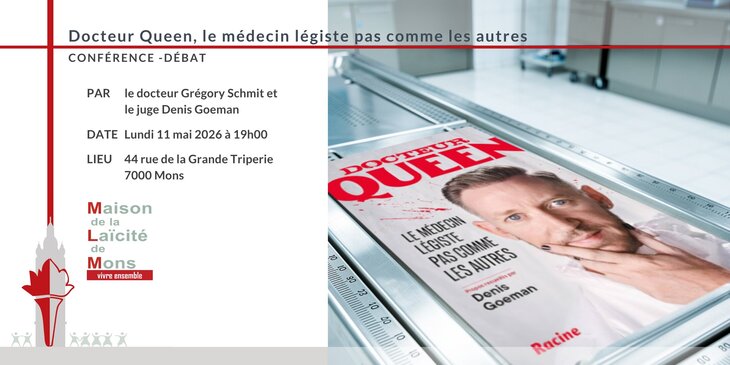 Conférences Docteur Queen, médecin légiste comme autres