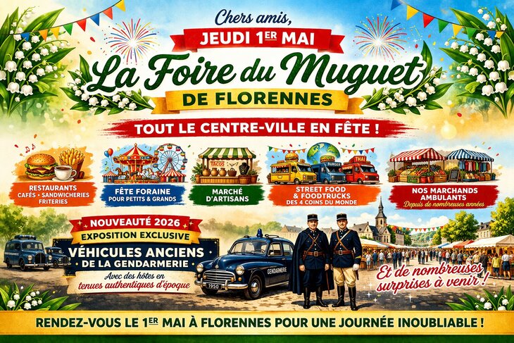 Loisirs La foire muguet florennes