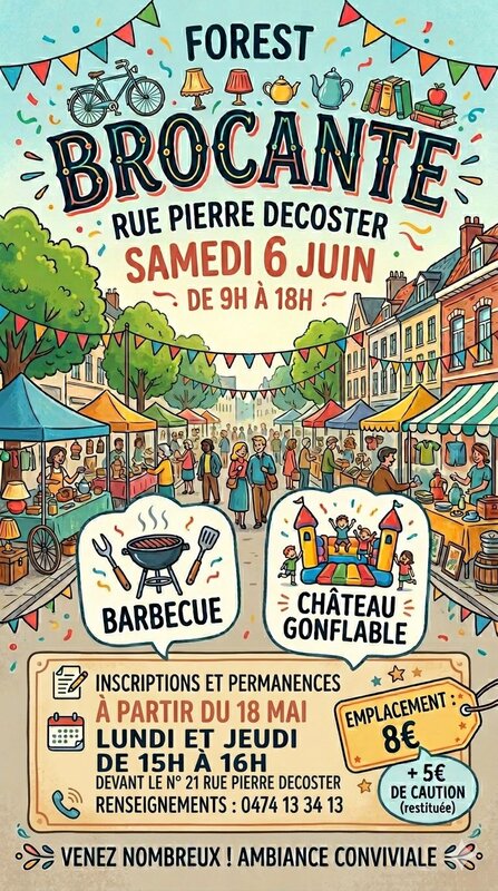 9ème brocante extérieure