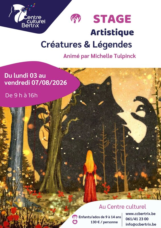 Stages,cours Artistique : Créatures & légendes