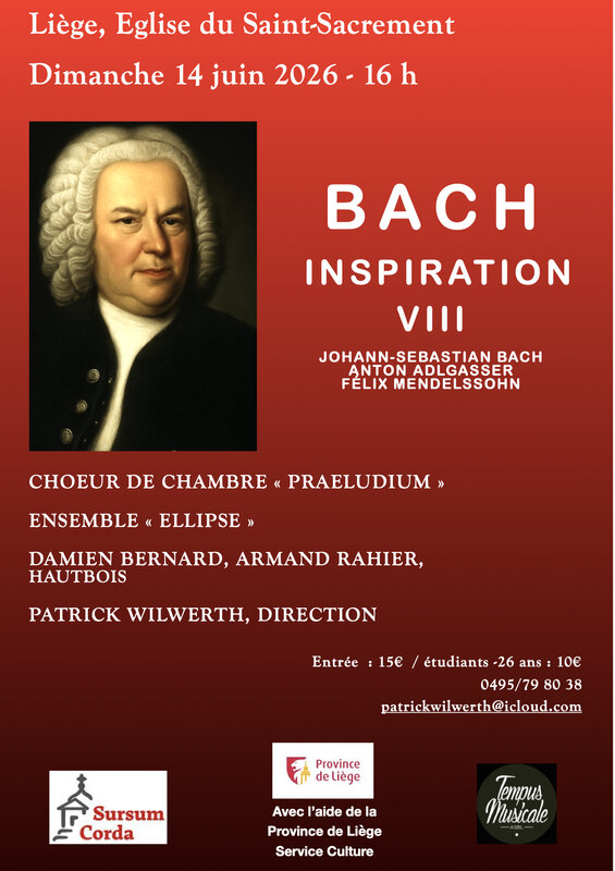 Concerts Bach Inspiration Viii