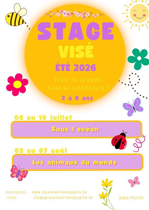 Stages,cours Stages la Royale Vaillante Jupille