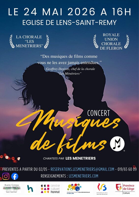 Concerts Concert chorale Musique film